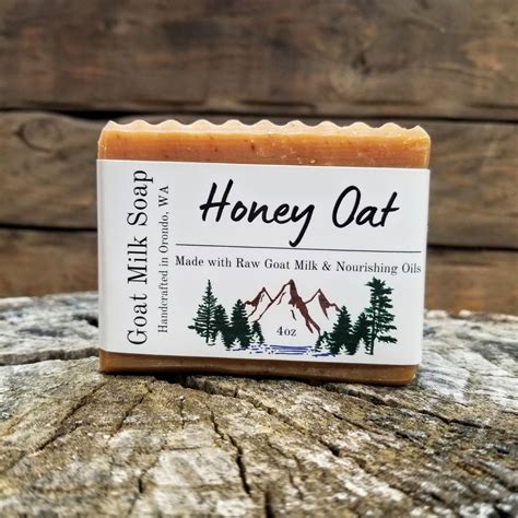 Honey Oat Goat Milk Soap Etsy