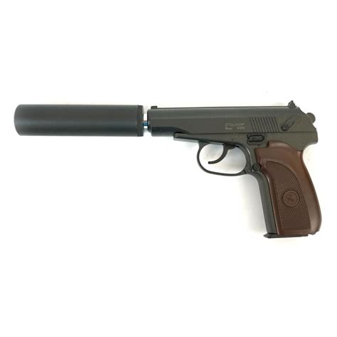 Страйкбольный пистолет Stalker SAPS Spring ПМ с глушителем (SA-33071PS ...