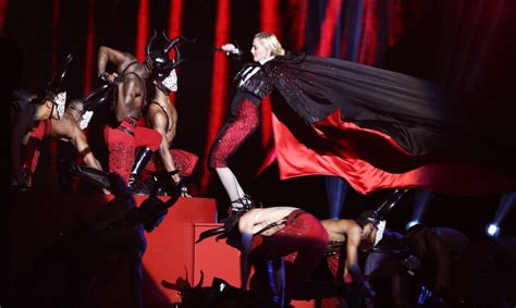 Madonna Falls on Stage at Brit Awards 2015 | POPSUGAR Celebrity