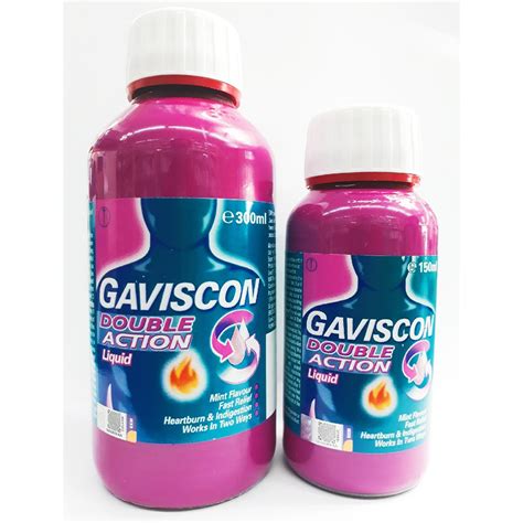 Gaviscon Double Action Liquid 300ml 150ml Shopee Malaysia