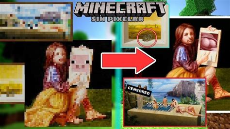 Cuadros De Minecraft En La Vida Real HD YouTube