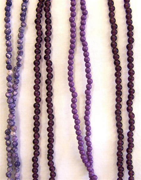 Twist A Bead Totally 80s Twisted Necklace Purple