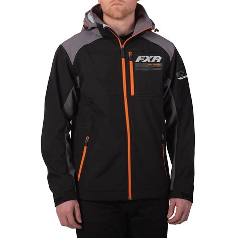 Fxr Mens Blackhi Vis Renegade Softshell Jacket Snowmobile 2020