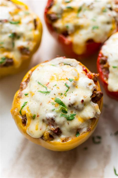 Mexican Stuffed Peppers • Salt And Lavender