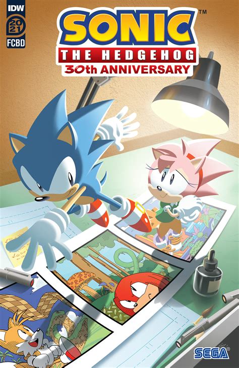 IDW Classic Sonic Tails Amy Anniversary Comics Read Online