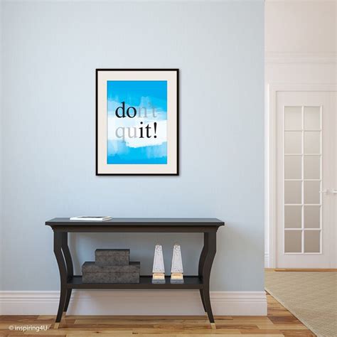 Positive Thinking Poster. Typography Inspirational Poster. Motivational ...