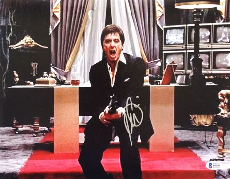 Al Pacino Signed Scarface "Say Hello to my Little Friend" 11x14 Photo ...