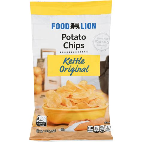 Food Lion Potato Chips Kettle Original 8 Oz Delivery Or Pickup Near