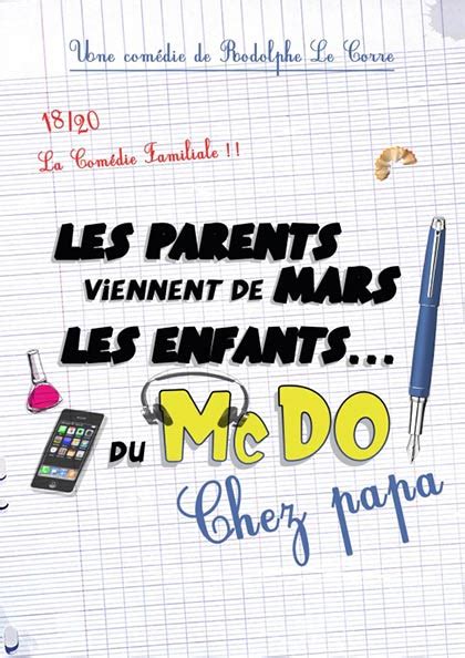 Les Parents Viennent De Mars Les Enfants Du Macdo Chez Papa Mars