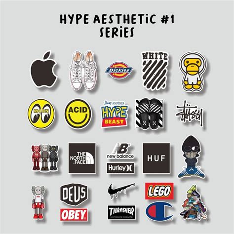 Jual Sticker Aesthetic Hypebeast Series Case Handphone Laptop Tumblr