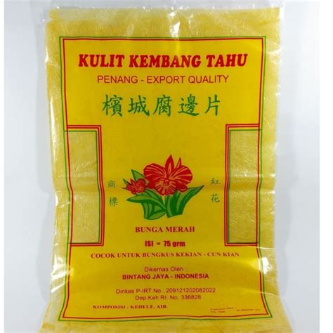 Jual Kembang Tahu 100gr Per Pack Rak Sayur Padang Shopee Indonesia