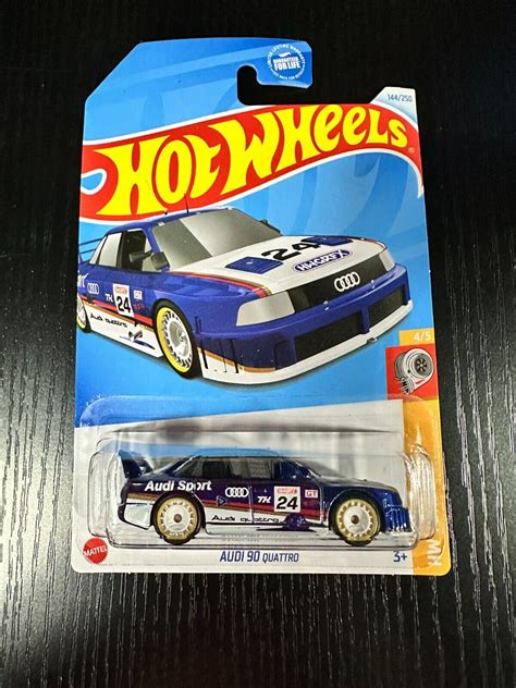 Hot Wheels Audi 90 Quattro Super Treasure Hunt 2024 With Protector