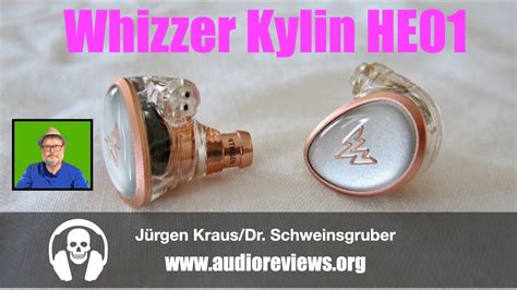 Whizzer Kylin HE01 Earphone Review - YouTube