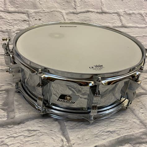 Ludwig 5x14 Chrome Steel Lm300 Rocker Snare Evolution Music