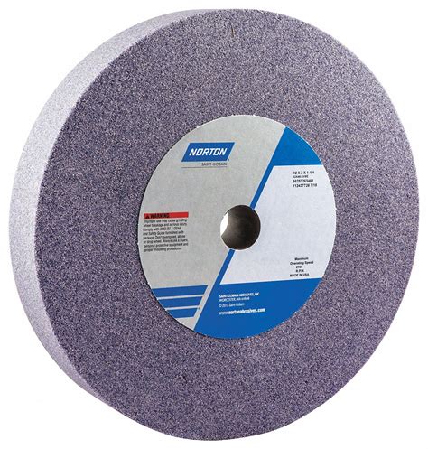 Norton Type Aluminum Oxide Straight Grinding Wheel Arbor