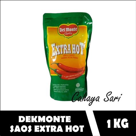 Delmonte Extra Hot Sambal Sauce 1kg Shopee Malaysia