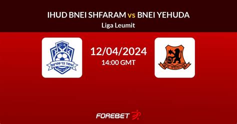 Ihud Bnei Shfaram Vs Bnei Yehuda Prediction Stats H2H 12 Apr 2024