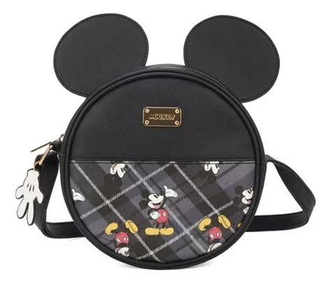 Bolsa Bandolera Disney Bolsa Mickey Orelhas Bmk Redonda Pequena