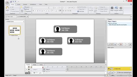 How To Build An Interactive Org Chart In Storyline Youtube