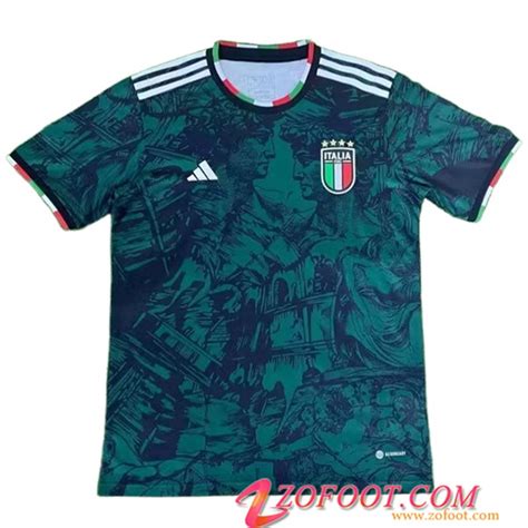 Etoile Maillot Equipe Foot Italie Vert 20232024