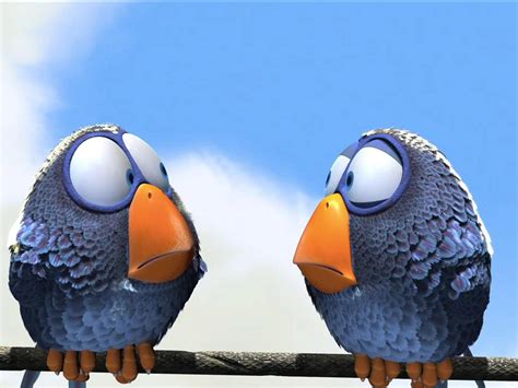 Twin Birds HD desktop wallpaper : Widescreen : High Definition : Fullscreen