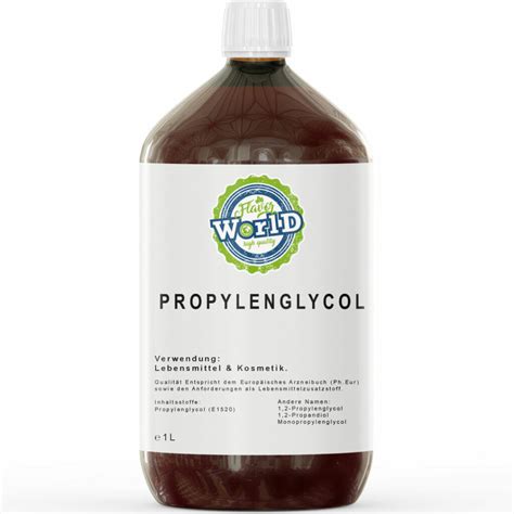 Glycerin Propylenglykol Fertig F Lebensmittel Flavor World