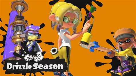 Splatoon Drizzle Season Announcement Nintendo Switch Youtube