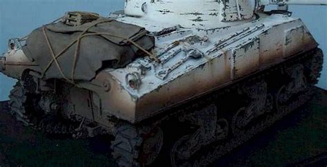 M4 Sherman The Classic Us Medium Tank In Winter Camouflage Tank