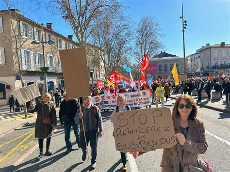 Cahors Figeac Biars La Mobilisation Contre La Réforme Des Retraites