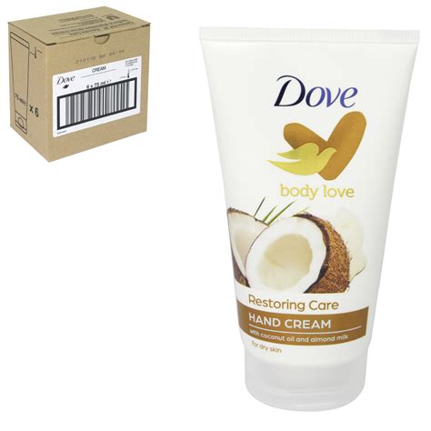 Dove Hand Cream 75ml Restoring Care Coconutalmond Milk X6 Concord Cash