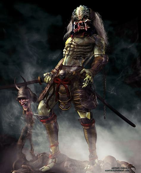 Old Samurai Predator Predator Comics Wolf Predator Predator Series