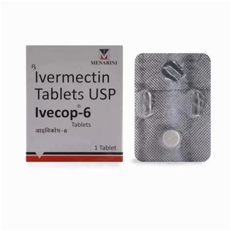 Ivecop 6 Ivermectin Tablet 6mg At Rs 35 Stripe In Nagpur ID