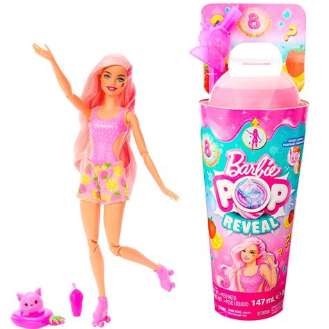 Barbie Pop Reveal Serie Frutas Fresa Drim