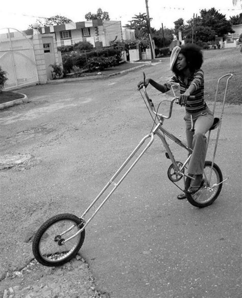 Riding A Chopper Bike In The 70s Rpics