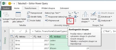 Unpivotovat PowerQuery v Excel Školení konzultace