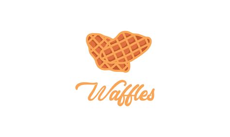 Waffle Dessert Sweet Food Bakery Logo Vector Art At Vecteezy