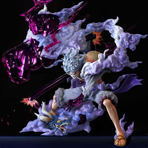 Boneco Do Luffy Gear 5