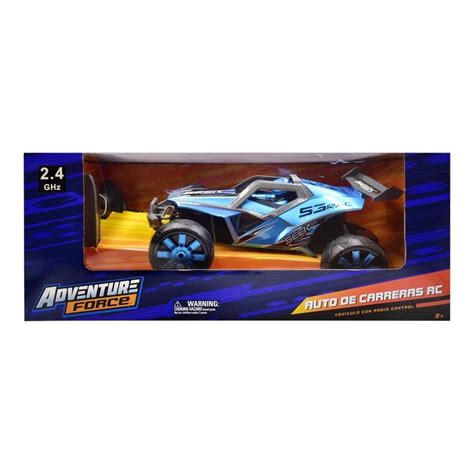 Veh Culo Con Radio Control Adventure Force Azul Walmart