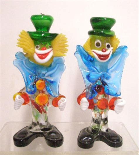 163 Murano Glass Clown Figurines Jun 14 2012 B S Slosberg Inc Auctioneers In Pa