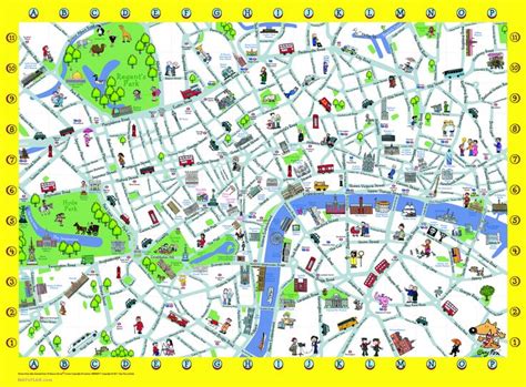 London Maps Top Tourist Attractions Free Printable City Street Map