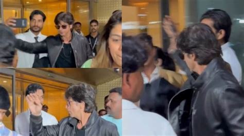 Shah Rukh Khan Refuses To Click Selfie With Fan At Mumbai Airport