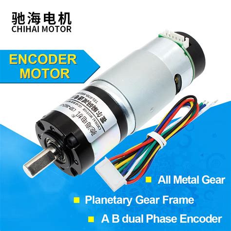 Chihai Silnik CHP 36GP 555 ABHL 36mm DC12V 24V Wysoki Moment Obrotowy