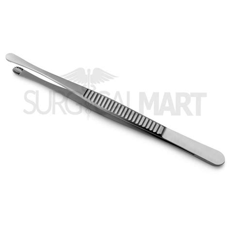 Russian Tissue Forceps Set Round Serrated Tip Surgical Mart