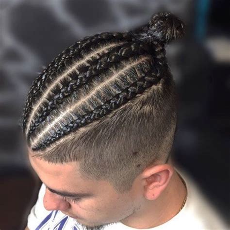 11 Beautiful Work Simple Cornrow Braid Hairstyles For Men