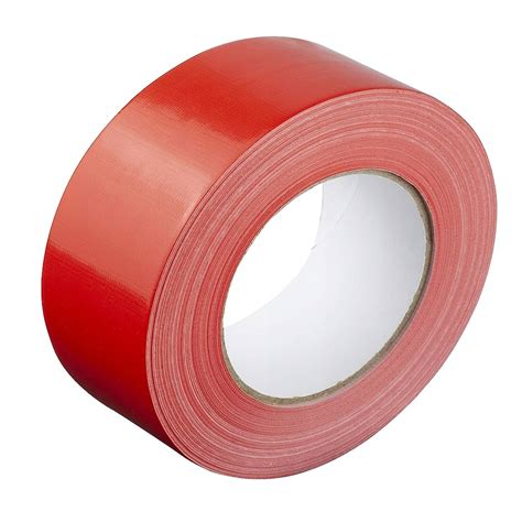 TAŚMA NAPRAWCZA CZERWONA ZBROJONA DUCT TAPE 48 25 DO SKLEJANIA ŁĄCZENIA