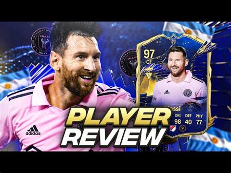 Toty Messi Player Review Fc Ultimate Team Youtube