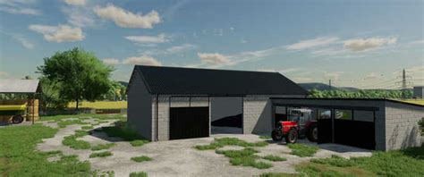 FS22 Garage With Storage v 1 1 0 0 Sheds Mod für Farming Simulator 22