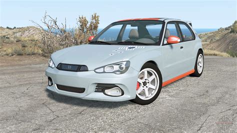 Hirochi Sunburst Hatchback V1 15 Para BeamNG Drive