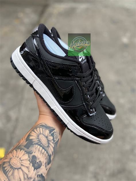 Tênis Nike Dunk Low Preto Verniz Unissex Premium AndrewShop