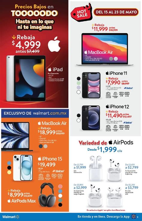 Folleto Walmart Hot Sale 2024 Ofertas Y Precios Bajos